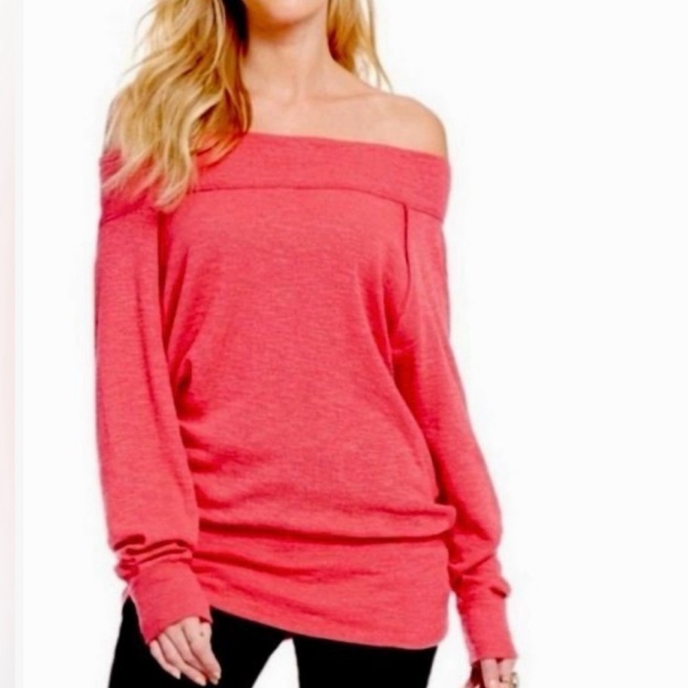 Free People We The Free Palisades Off The Shoulder Sweater Top / Tunic